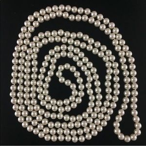 Premier Designs Opening Night 90” pearl necklace